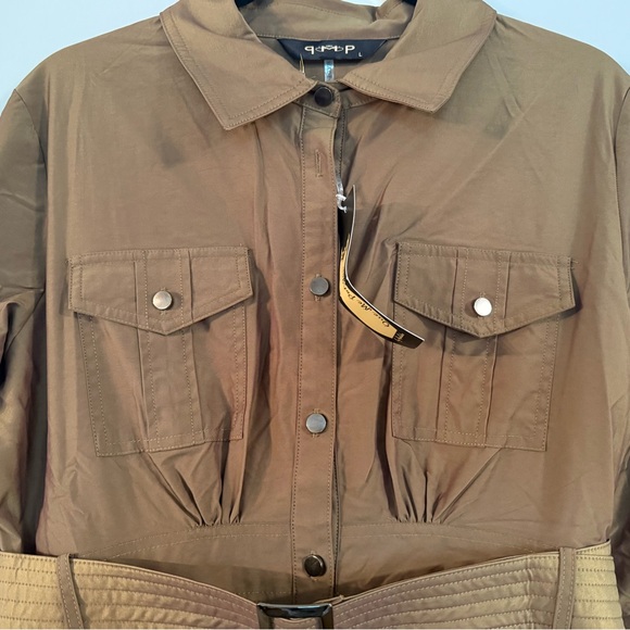 Elegant Brown Women's Dress for tall - Picture 2 of 3